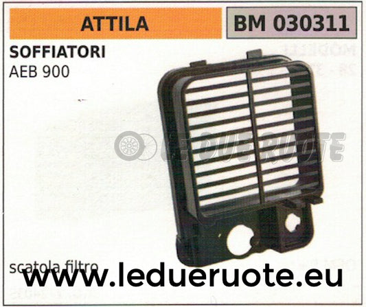 SCATOLA CASSA FILTRO ARIA SOFFIATORE ATTILA AEB 900