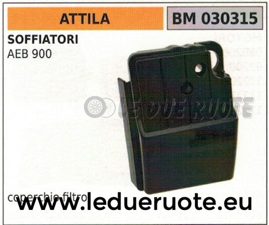 COPERCHIO SCATOLA CASSA FILTRO ARIA SOFFIATORE ATTILA AEB 900
