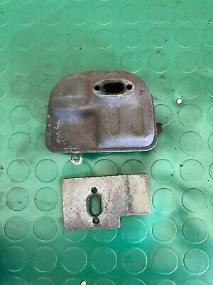 MARMITTA SCARICO+ PARACALORE ORIGINALE DECESPUGLIATORE BLUEBIRD M34 SILENZIATORE
