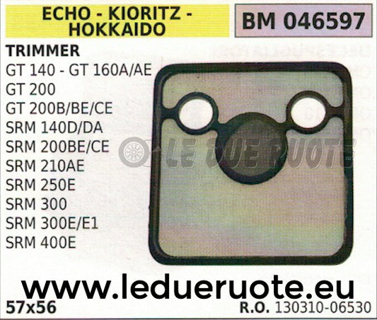 13031006530 FILTRO ARIA DECESPUGLIATORE ECHO KIORITZ HOKKAIDO SRM 250 300 400