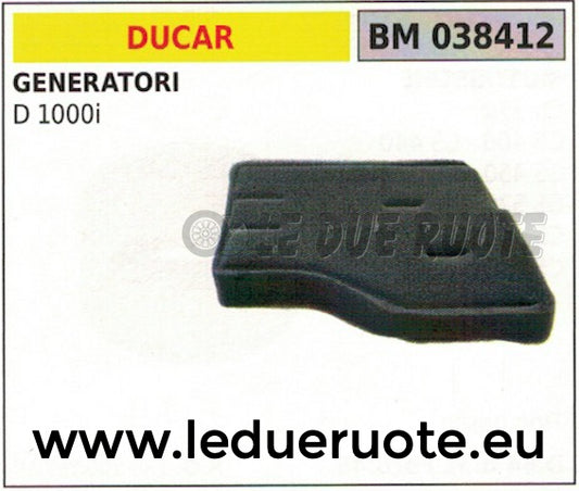 SPUGNA FILTRO ARIA MOTOGENERATORE GENERATORE GRUPPO ELETTROGENO DUCAR D 1000i