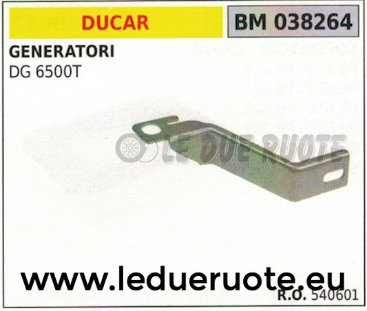 540 STAFFA SUPPORT FILTRO ARIA MOTO GENERATORE GRUPPO ELETTROGENO DUCAR DG 6500T