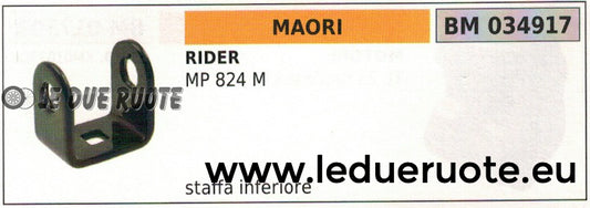 STAFFA INFERIORE MARMITTA SCARICO TRATTORINO RASAERBA TOSAERBA MAORI MP 1698 LM