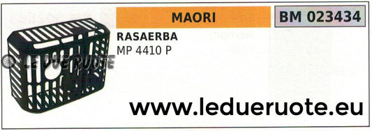 RIPARO PROTEZIONE MARMITTA SCARICO RASAERBA TOSAERBA MOTORE MAORI MP 4410 P