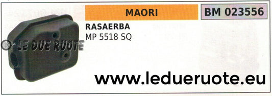 MARMITTA SCARICO SILENZIATORE RASAERBA TOSAERBA MOTORE MAORI MP 5518 SQ