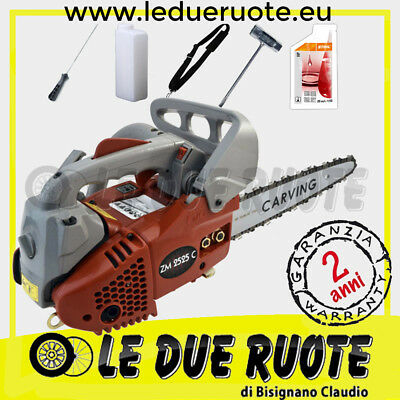 MOTOSEGA DA POTA ZOMAX ZM 2526C LAMA DA 25 CM CARVING SUPER LEGGERA 25,4cc