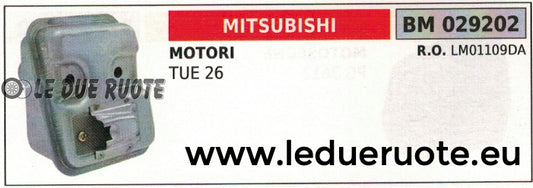 LM01109DA SILENZIATORE MARMITTA SCARICO MOTORE MITSUBISHI TUE 26