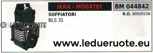 80020156 RIPARO SUPPORTO MARMITTA SCARICO SOFFIATORE IKRA MOGATEC BLS 31