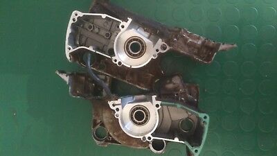 COPPIA CARTER MOTORE DX E SX ALLOGGIAMENTO COMPLETO ORIGINALE MOTOSEGA PN 4500