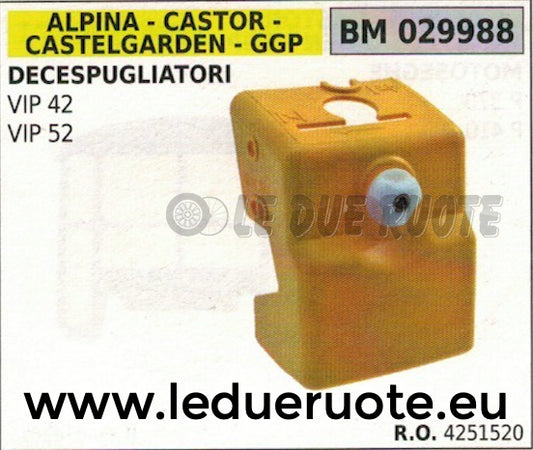 4251520 COPERCHIO FILTRO ARIA DECESPUGLIATORE ALPINA STIGA GGP CASTOR VIP 42 52