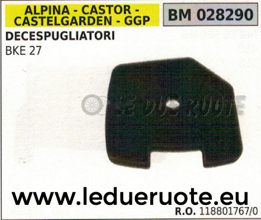1188017670 SPUGNA FILTRO ARIA DECESPUGLIATORE ALPINA CASTOR CASTELGARDEN BKE 27