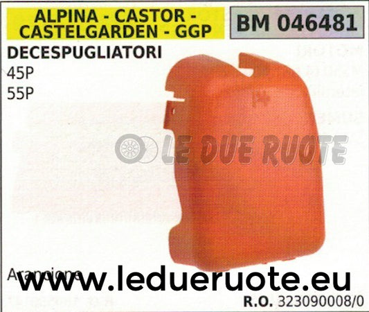 323090080 FILTRO ARIA DECESPUGLIATORE ALPINA CASTOR CASTELGARDEN 45P 55P ORANGE