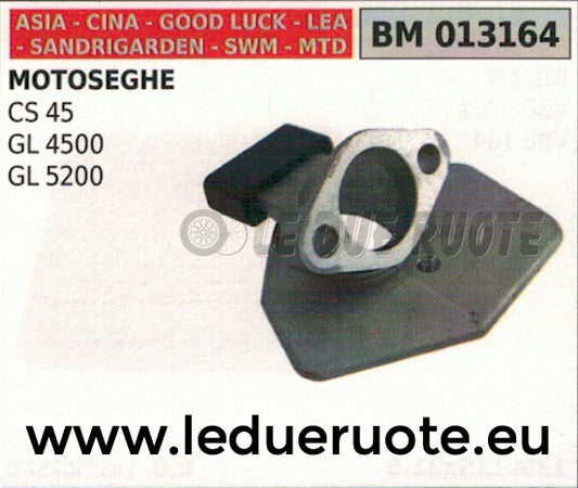 SUPPORTO FILTRO ARIA MOTOSEGA CINES IMPORTAZIONE SANDRIGARDEN CS 45 GL 4500 5200