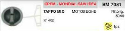 5046 TAPPO SERBATOIO MISCELA BENZINA MOTOSEGA OPEM MONDIAL SAW IDEA K1