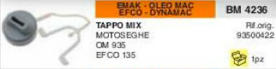 93500422 TAPPO MISCELA BENZINA MOTOSEGA EFCO 135 OLEO MAC 935 DYNAMAC