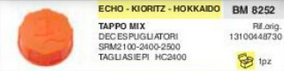 TAPPO MISCELA benzina ECHO KIORITZ HOKKAIDO TAGLIASIEPI tagliasiepe HC