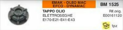 E00161120 TAPPO OLIO ELETTROSEGA OLEO MAC EFCO E 170 21 41 43 dynamac