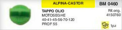 4150760 TAPPO OLIO MOTOSEGA APLINA CASTOR 40 41 45 56 70 120 PROFESSIO