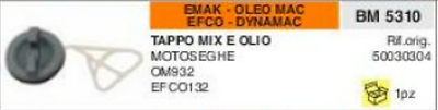 50030304 TAPPO MISCELA E OLIO MOTOSEGA OLEO MAC 933 EFCO 133 EMAK DYNA