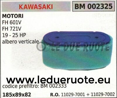 110297001 110297002 FILTRO ARIA MOTORE KAWASAKI FH 601V 721V 19-35HP 1
