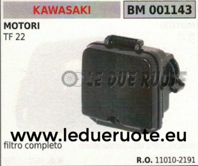 110102190 FILTRO ARIA COMPLETO TAGLIASIEPI TOSASIEPE KAWASAKI TF22 TF