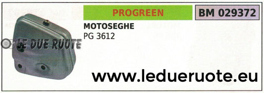 SILENZIATORE MARMITTA SCARICO MOTOSEGA PROGREEN GREENCUT PG 3612