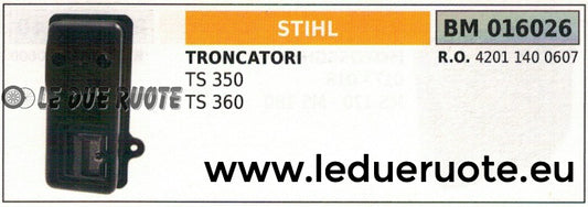 42011400607 MARMITTA SCARICO SILENZIATOR TRONCATORE TRONCATRICE STIHL TS 350 360