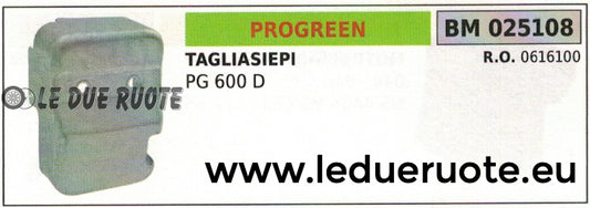 0616100 RIPARO MARMITTA SCARICO TAGLIASIEPI TOSASIEPE PROGREEN GREENCUT PG 600 D