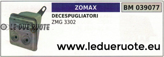 MARMITTA SCARICO SILENZIATORE DECESPUGLIATORE ZOMAX ZMG 3302