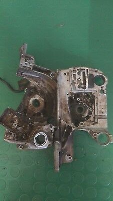 COPPIA CARTER MOTORE DX E SX ALLOGGIAMENTO COMPLETO ORIGINALE MOTOSEGA PN 4500