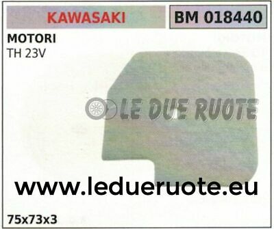 SPUGNA IN FELTRO FILTRO ARIA MOTORE KAWASAKI TH 23V