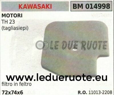 110132208 SPUGNA FILTRO ARIA TAGLIASIEPI TOSASIEPE SIEPE KAWASAKI TH23