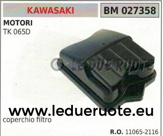 110652116 COPERCHIO CHIUSURA FILTRO ARIA MOTORE KAWASAKI TK 065D