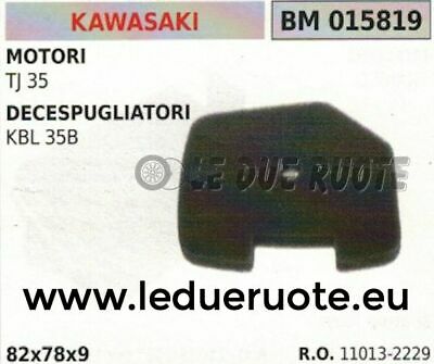110132229 SPUGNA FILTRO ARIA DECESPUGLIATORE KAWASAKI TJ 35 KBL 35B 82x78x9