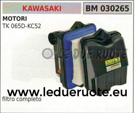 FILTRO ARIA COMPLETO MOTORE KAWASAKI TK 065D KC52
