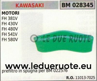110137025 SPUGNA FILTRO ARIA MOTORE KAWASAKI FH 381V 430V 480V 541V 580V
