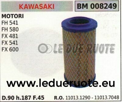 110131290 110137048 FILTRO ARIA MOTORE KAWASAKI FH 541 580 FX 481 90x187x45
