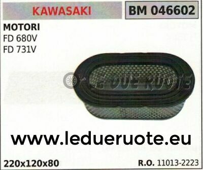 110132223 SPUGNA FILTRO ARIA MOTORE KAWASAKI FD 680V 731V 220x120x80