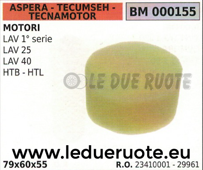 23410001 FILTRO ARIA ASPERA TECUMSEH TECNAMOTOR LAV 25 40 HTB HTL 79x60x55