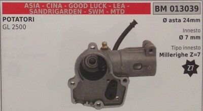 COPPIA CONICA POTATORE GL2500 cinese cina importazione ASTA Ø 24 INNESTO 7mm