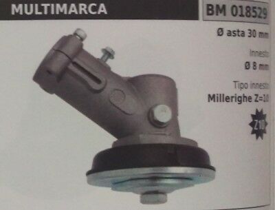 COPPIA CONICA UNIVERSALE standard DECESPUGLIATORE CON ASTA Ø 30 MILLERIGHE Z 10