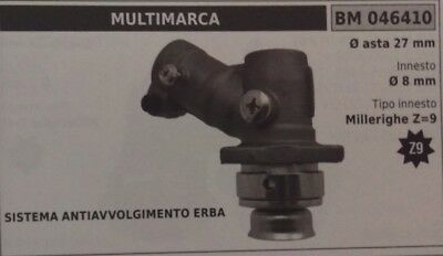 COPPIA CONICA UNIVERSALE standard DECESPUGLIATORE CON ASTA Ø 27 MILLERIGHE Z-9