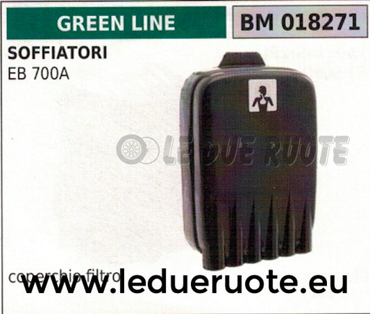 COPERCHIO FILTRO ARIA SOFFIATORE GREENLINE GREENCUT EB 700A