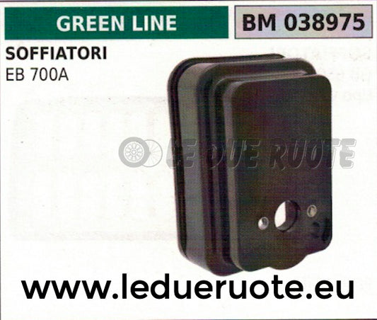 SCATOLA SUPPORTO FILTRO ARIA SOFFIATORE GREENLINE GREENCUT EB 700A