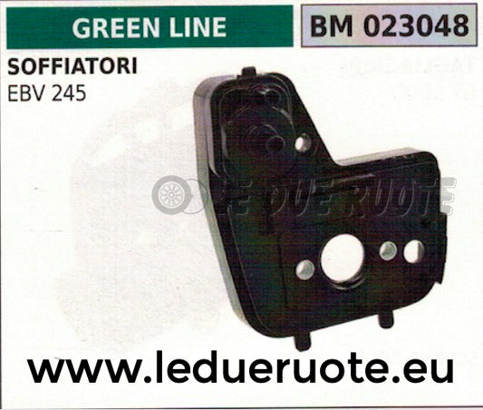 SCATOLA SUPPORTO FILTRO ARIA SOFFIATORE GREENLINE GREENCUT EBV 245