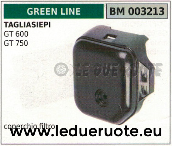 COPERCHIO FILTRO ARIA TAGLIASIEPE TOSASIEPI SIEPI GREENLINE GREENCUT GT 600 750