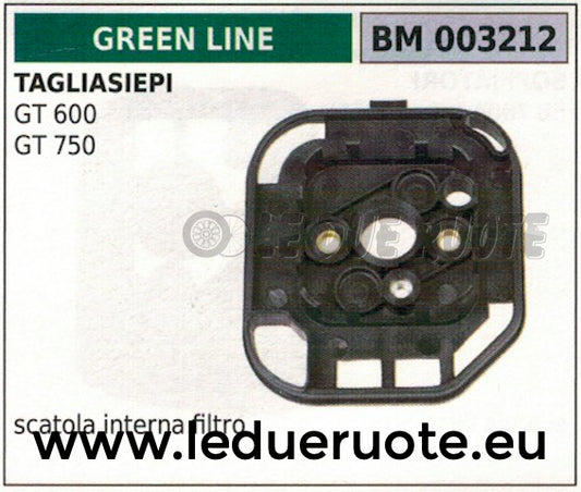 SCATOLA FILTRO ARIA TAGLIASIEPE TOSASIEPI SIEPI GREENLINE GREENCUT GT 600 750