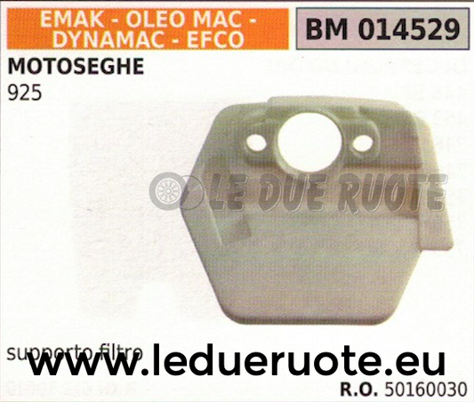 50160030 SUPPORTO FILTRO ARIA MOTOSEGA OLEOMAC EFCO EMAK DYNAMAC 925