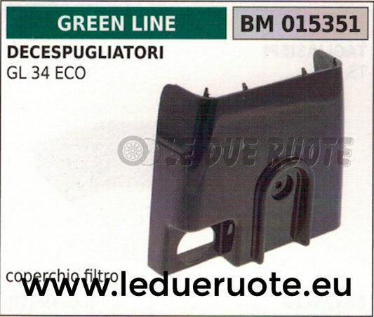COPERCHIO FILTRO ARIA DECESPUGLIATORE GREENLINE GREENCUT GL 34 ECO