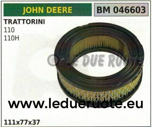FILTRO ARIA TRATTORINO RASAERBA JOHN DEERE 110 110H 111x77x37